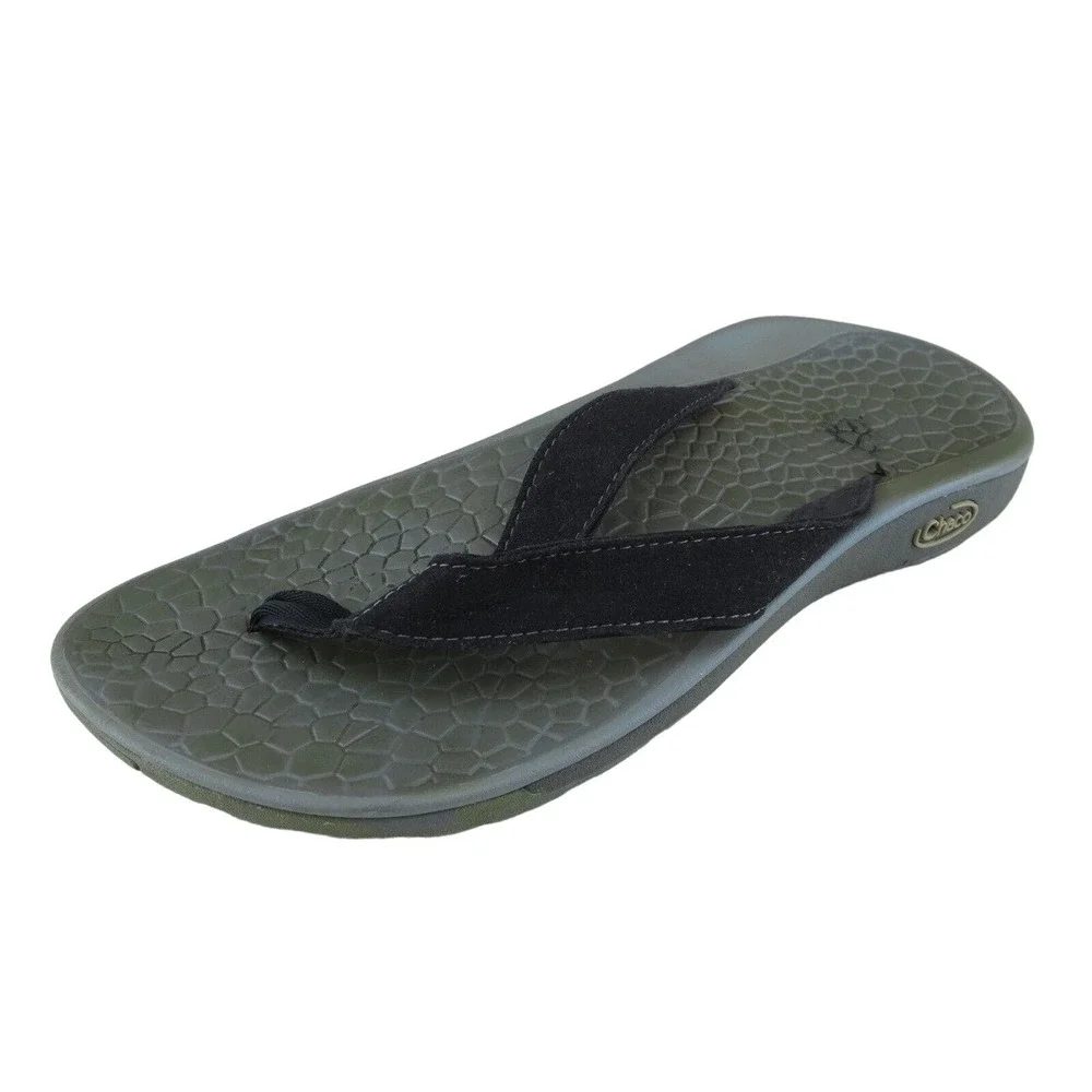 Chaco Size 6 M Women Sandal Flip Flop‎ Black Synthetic
